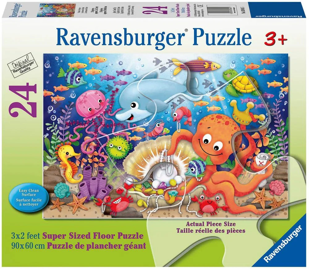 Fishies Fortune 24pc floor puzzle