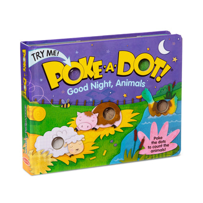 Poke-A-Dot: Goodnight, Animals