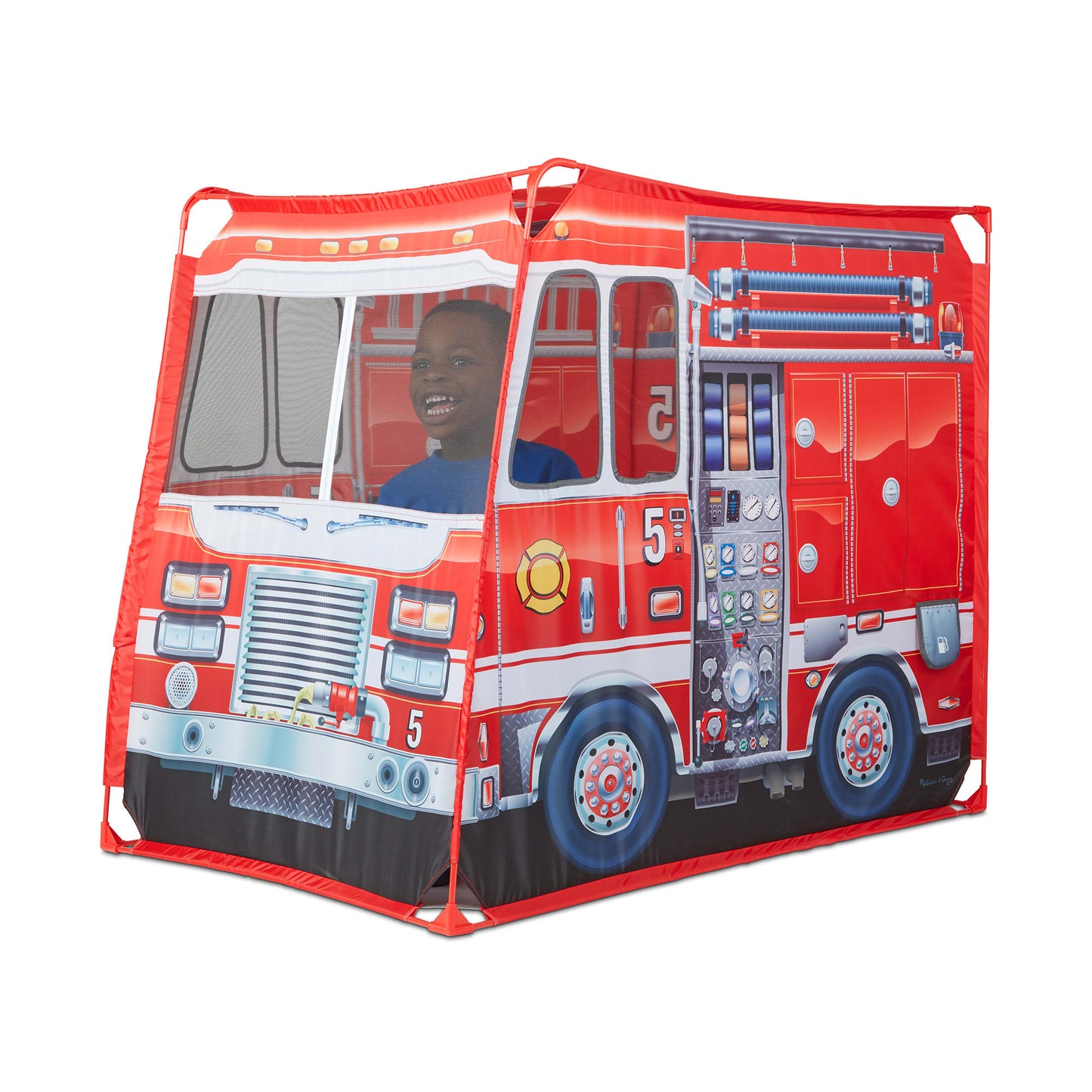 Fire Truck Play Tent