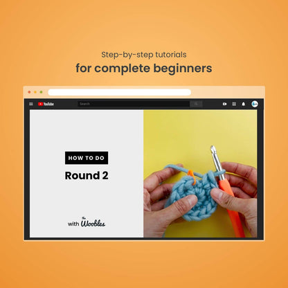 Jojo the Bunny the Beginner Crochet Kit