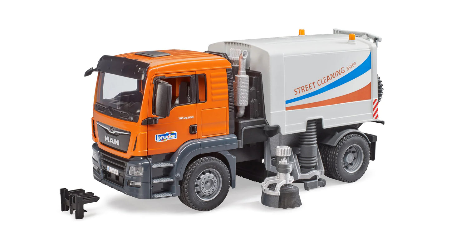 Bruder 03780 MAN TGS Street Sweeper 20.12.8