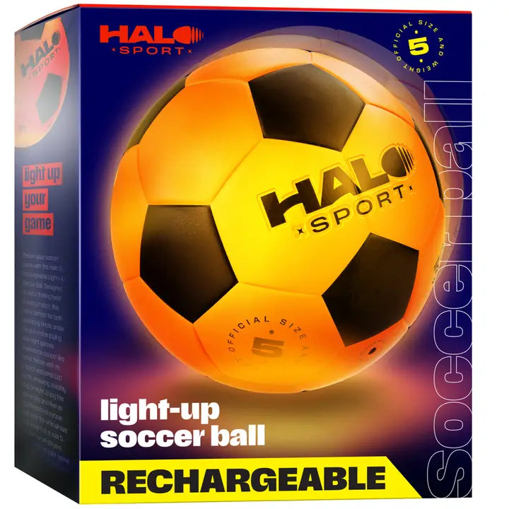 Rechargeable Light Up Soccer Ball