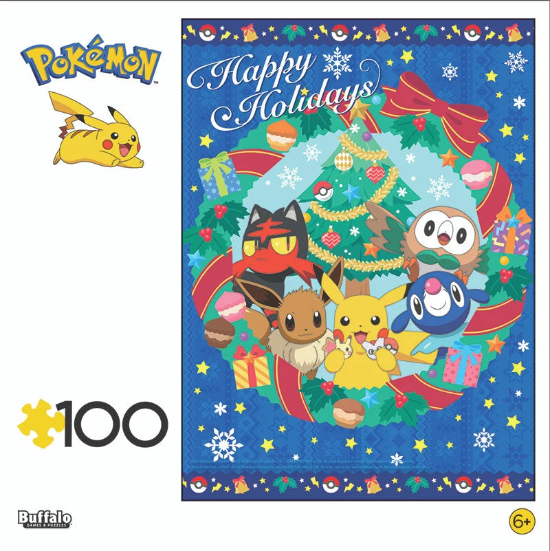 Pokemon Alola Holiday Wreath 100pc