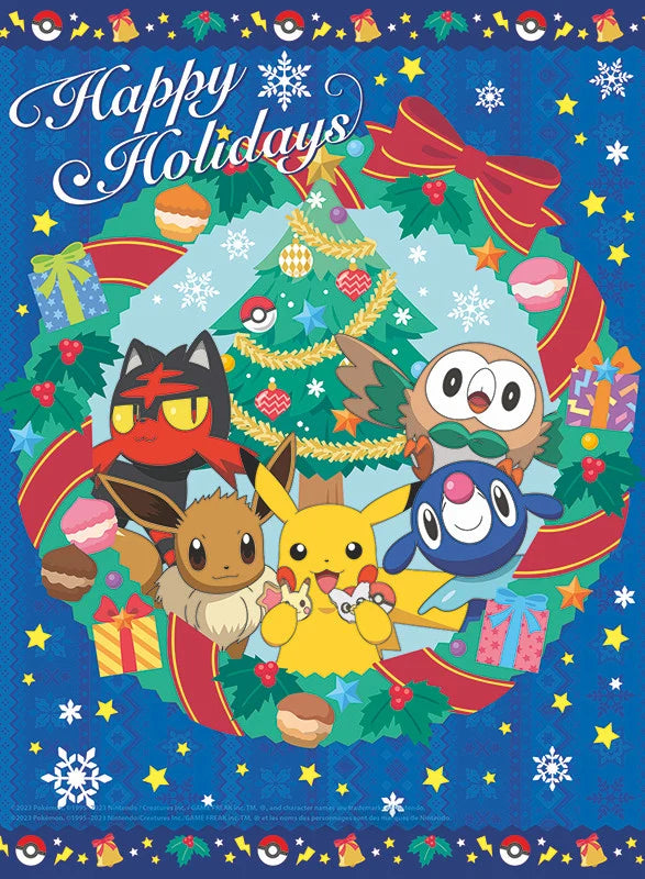 Pokemon Alola Holiday Wreath 100pc