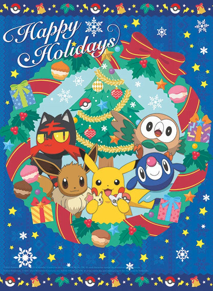 Pokemon Alola Holiday Wreath 100pc