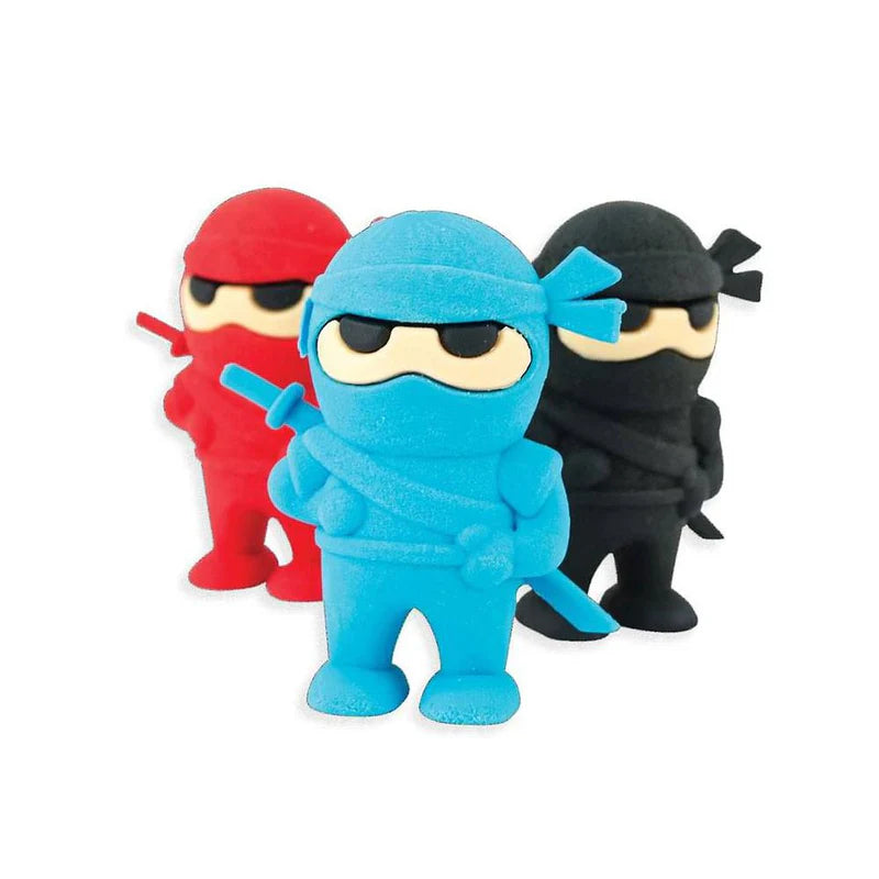 Ninja Erasers (Set of 3)