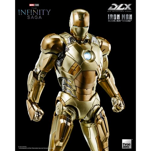 Infinity Saga Iron Man Mark 21 Midas Deluxe Action Figure