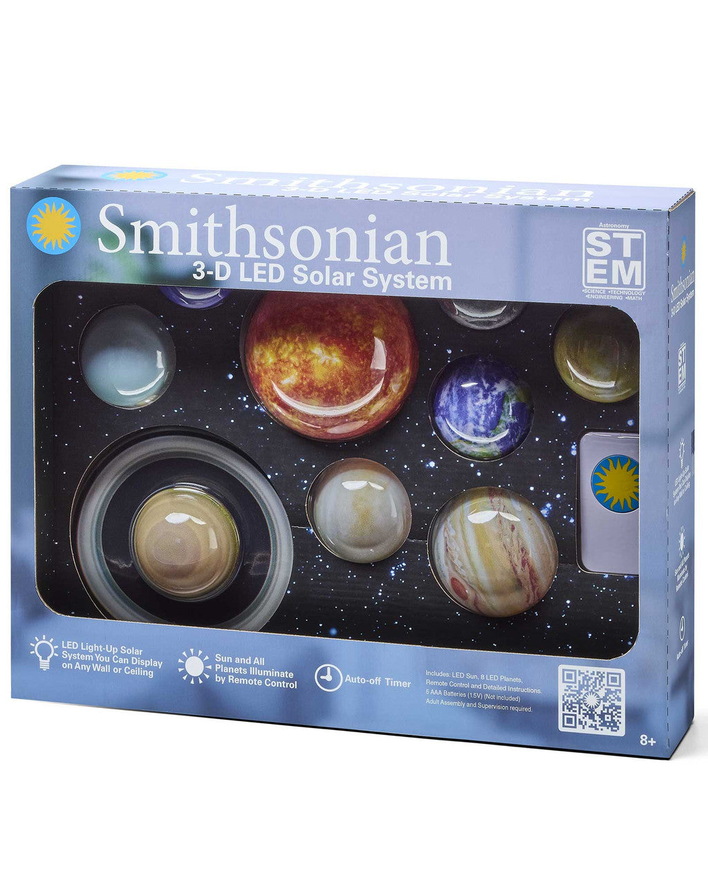 Smithsonian 3D LED Solar System