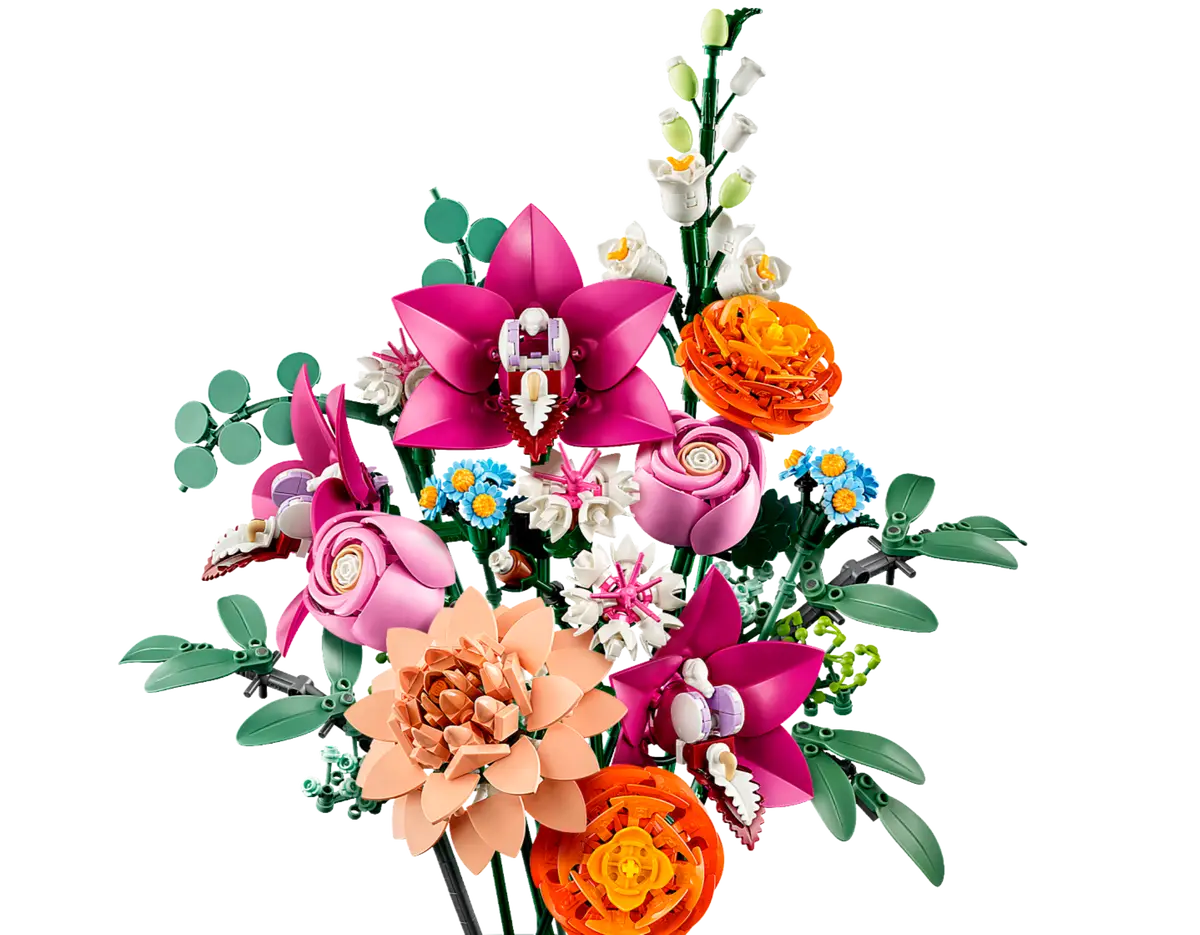 LEGO® Botanicals Pretty Pink Flower Bouquet (10342)