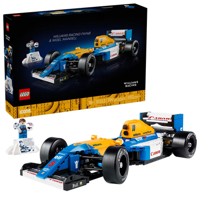 LEGO Icons Williams Racing FW14B & Nigel Mansell (10353)
