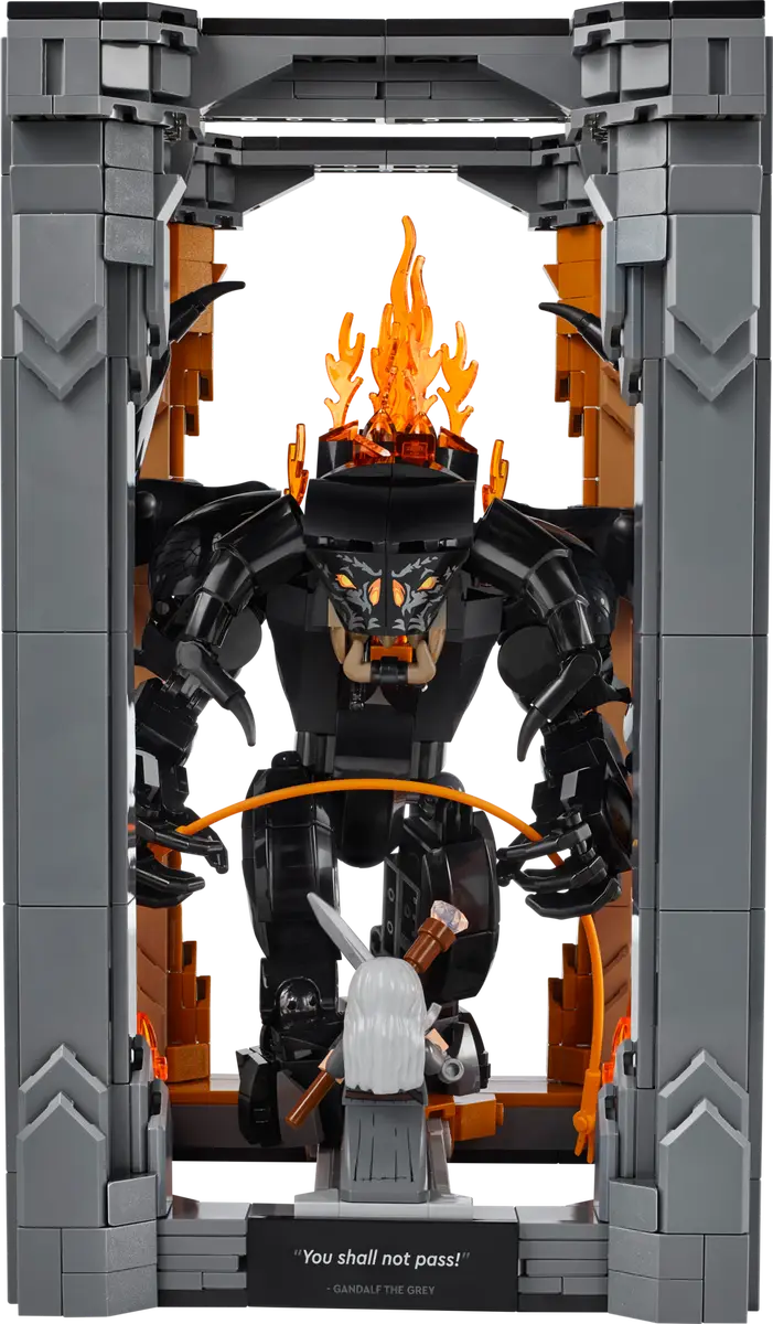 LEGO® Lord of the Rings™ Balrog Book Nook (10367)