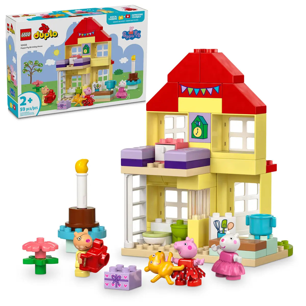 LEGO® DUPLO® Peppa Pig Birthday House (10433)