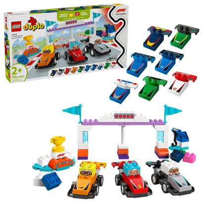 LEGO® DUPLO® F1® Team Race Cars & Drivers (10445)