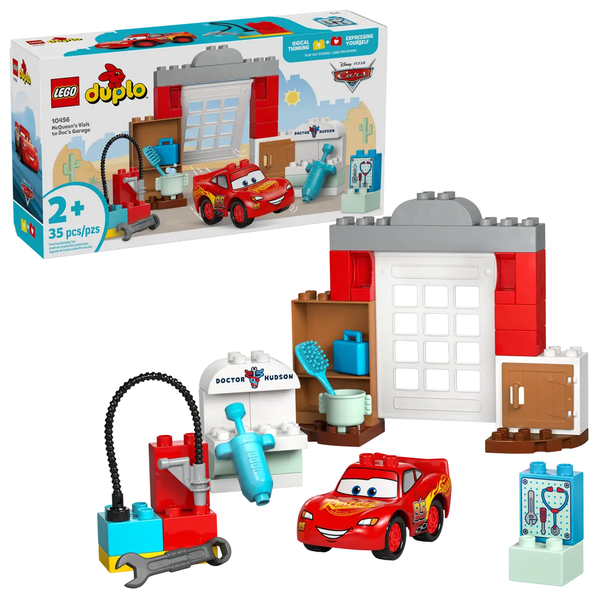 LEGO® DUPLO® McQueen's Visit to Doc's Garage (10456)