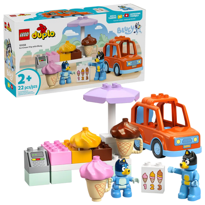 LEGO® DUPLO® Ice Cream Trip with Bluey (10458)