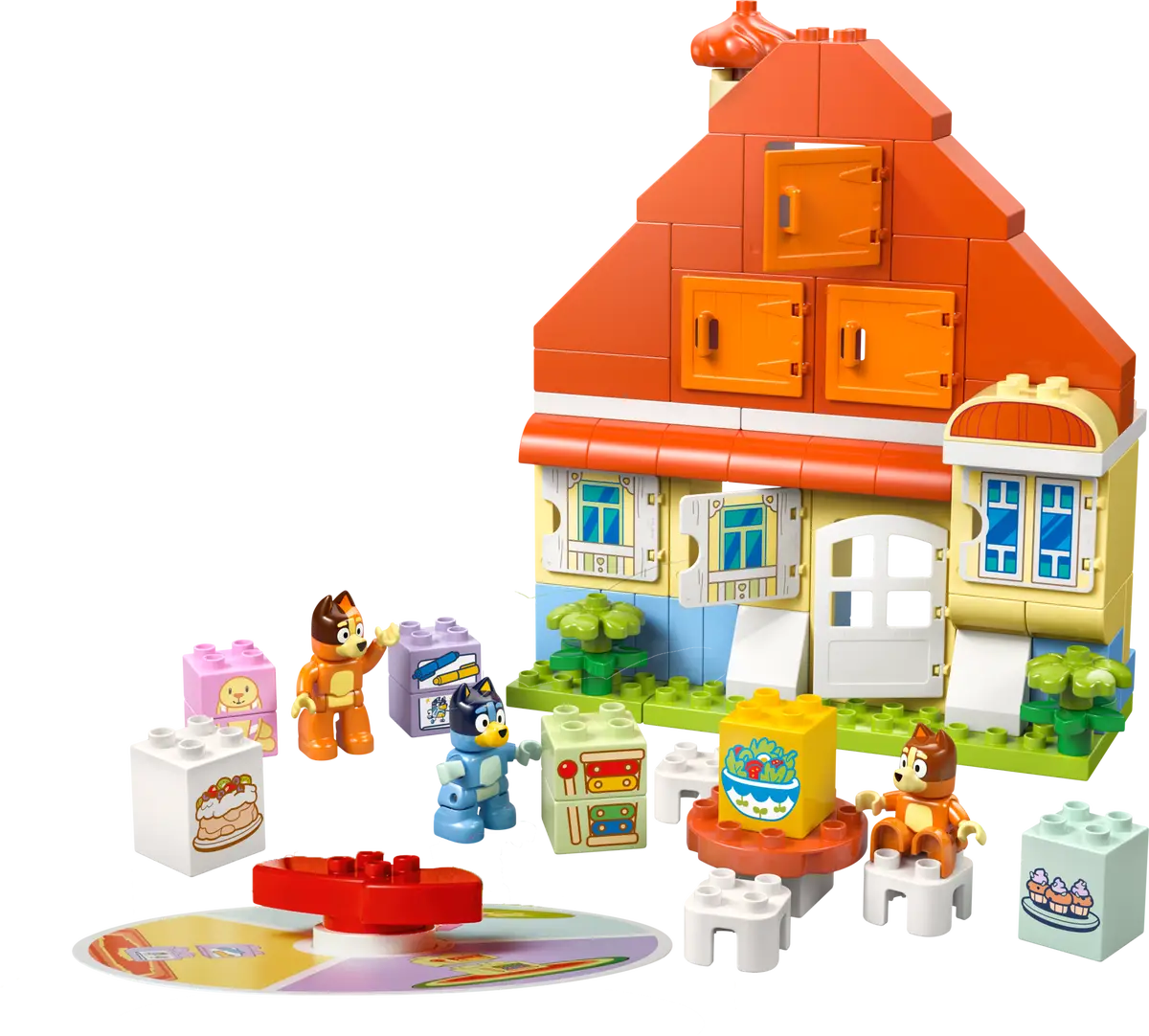 LEGO® DUPLO® Bluey's Family House with Memory Game (10459)