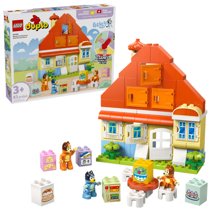 LEGO® DUPLO® Bluey's Family House with Memory Game (10459)