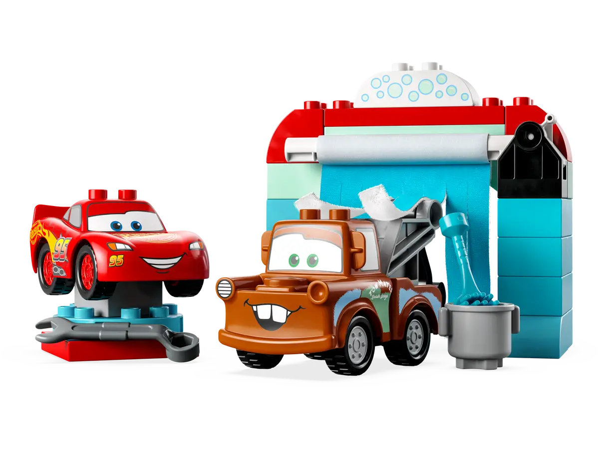 LEGO® DUPLO® Lightning McQueen & Maters Car Wash Fun (10996)