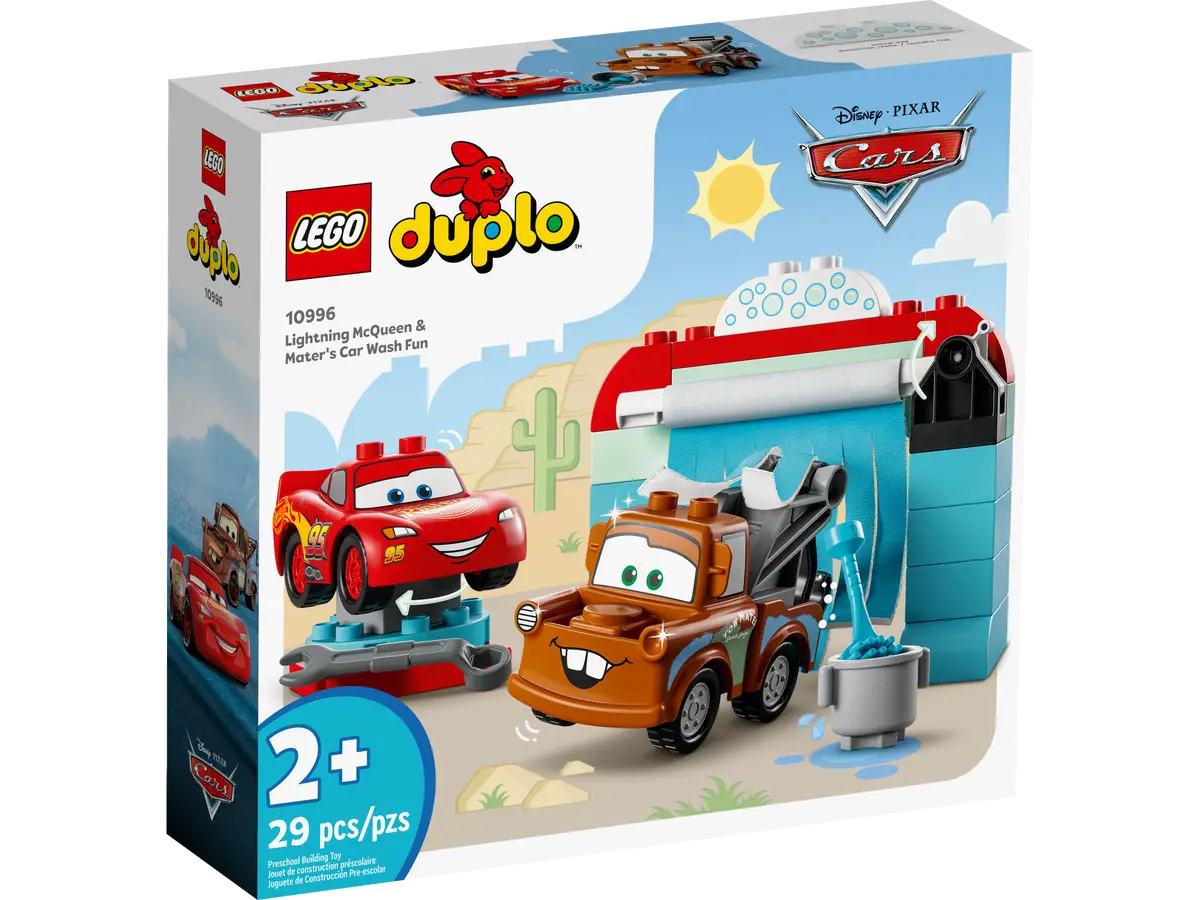 LEGO® DUPLO® Lightning McQueen & Maters Car Wash Fun (10996)