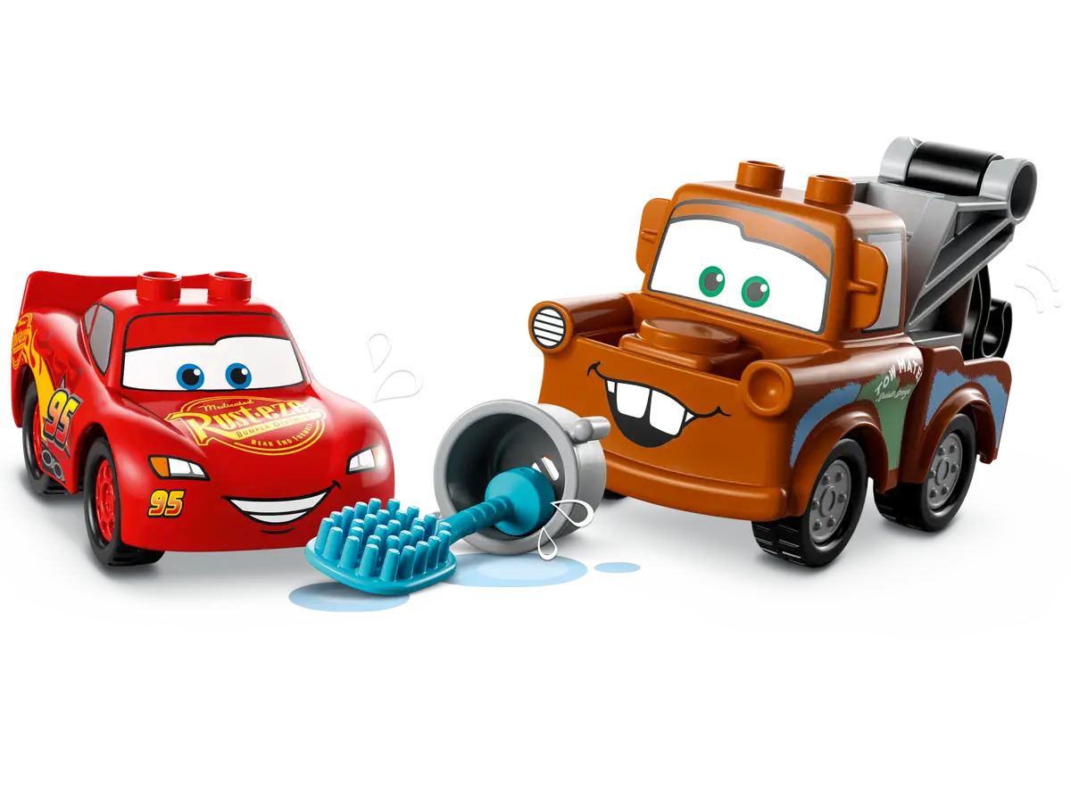 LEGO® DUPLO® Lightning McQueen & Maters Car Wash Fun (10996)
