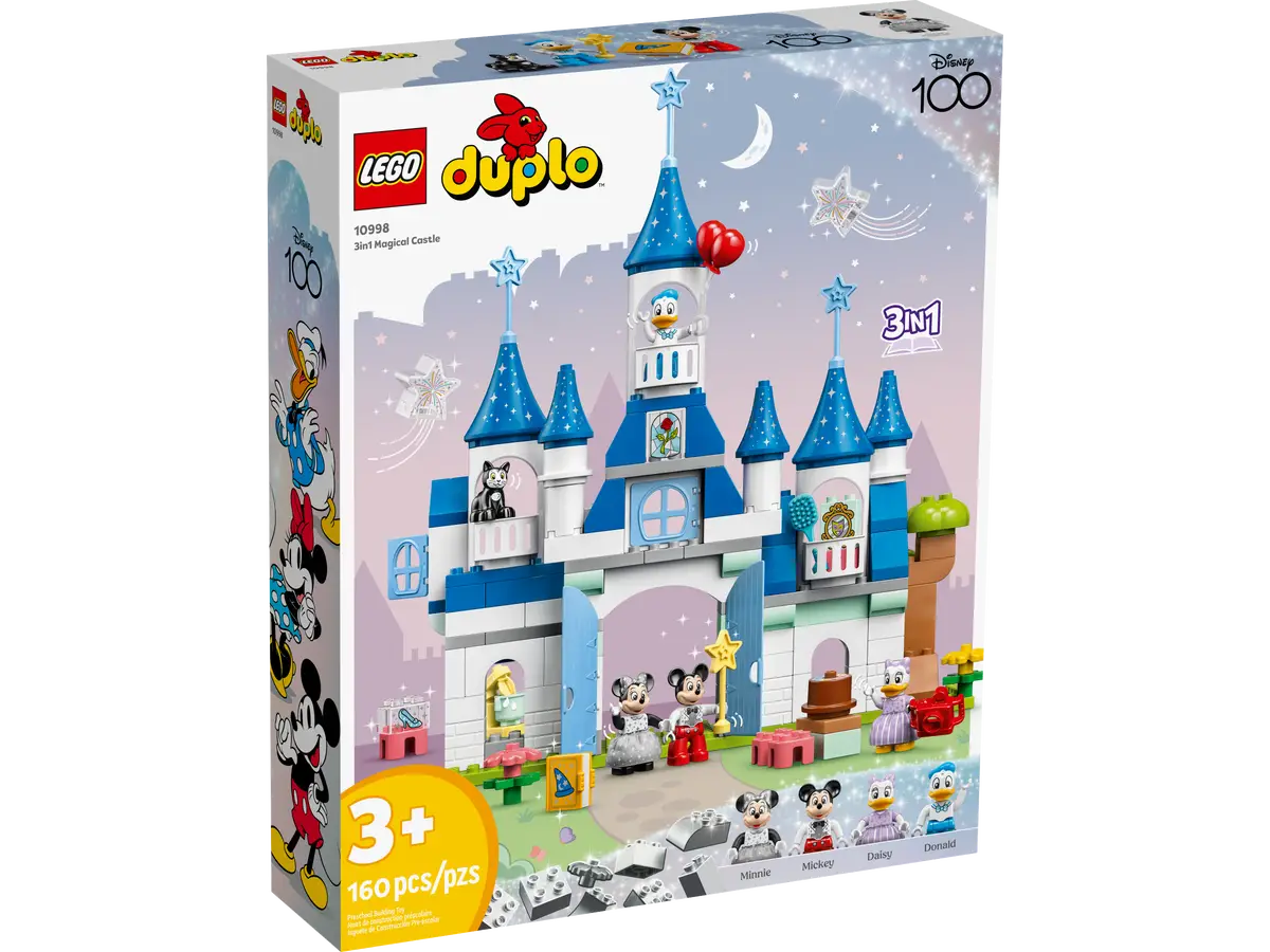 LEGO® DUPLO® Disney 3 in 1 Magic Castle (10998)