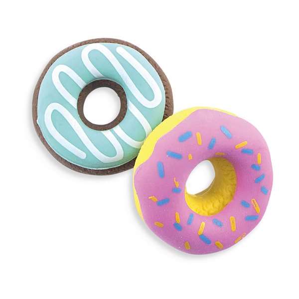 Dainty Donuts: Vanilla Scented Puzzle Erasers (Set of 6)