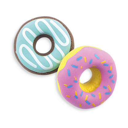 Dainty Donuts: Vanilla Scented Puzzle Erasers (Set of 6)