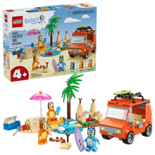 LEGO® Bluey Bluey's Beach & Family Car Trip (11202)