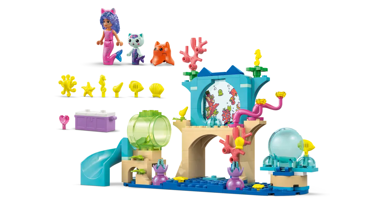 LEGO® Gabby's Dollhouse Mermaid Gabby's Aquarium Adventure (11204)