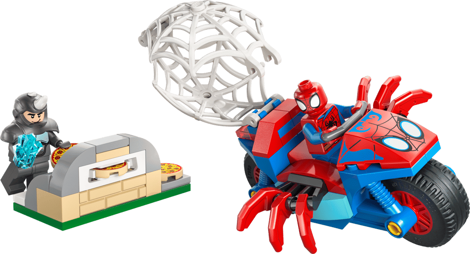 LEGO® Marvel Spidey on his Motorcycle vs. Rhino (11206)