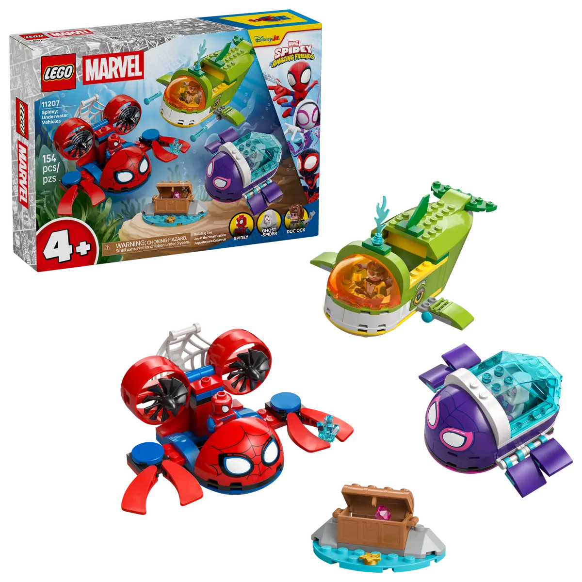 LEGO® Marvel Spidey: Underwater Vehicles (11207)