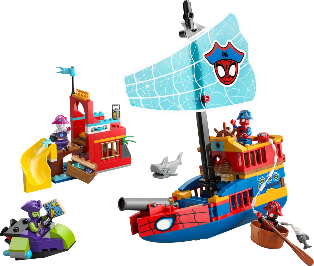 LEGO® Marvel Team Spidey Pirate Ship (11208)