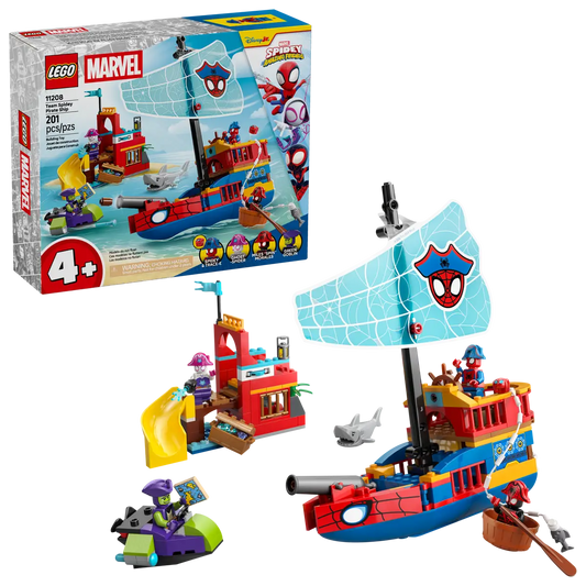 LEGO® Marvel Team Spidey Pirate Ship (11208)