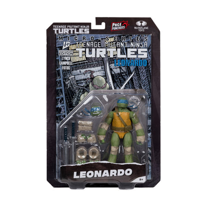 TMNT Page Puncher Leonardo 5-In Action Figure and Comic
