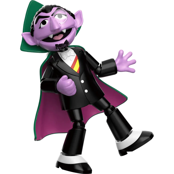 Von Count = Sesame Street preCool 02 Count