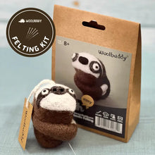 Beginner Sloth Needle Felting Kit – DIY Craft Gift Sloth
