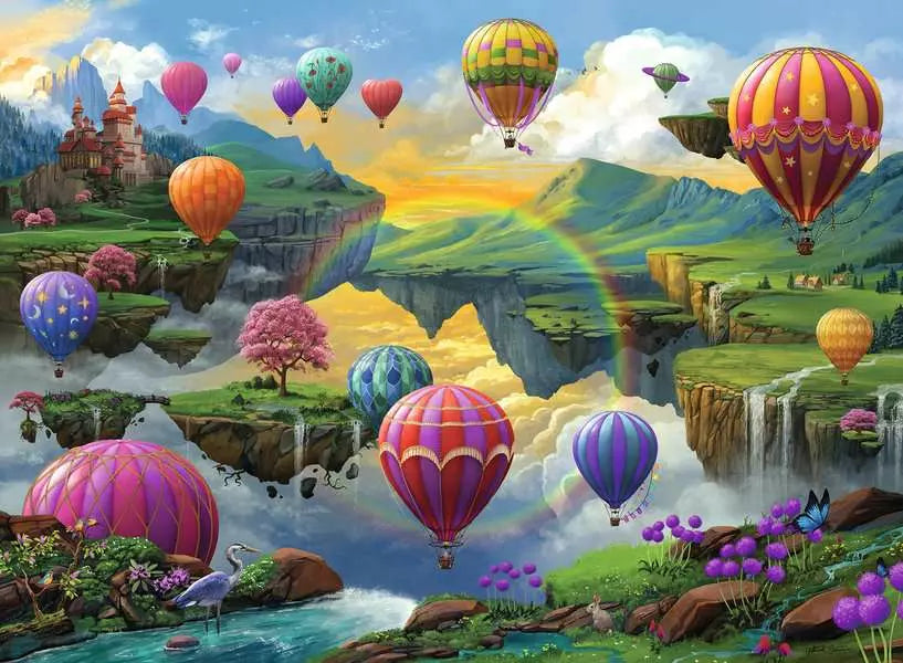 Air Balloon Valley 500 Pc Puzzle (USJ)