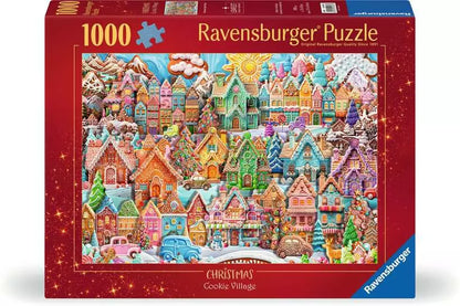 Christmas Cookie Village 1000pc