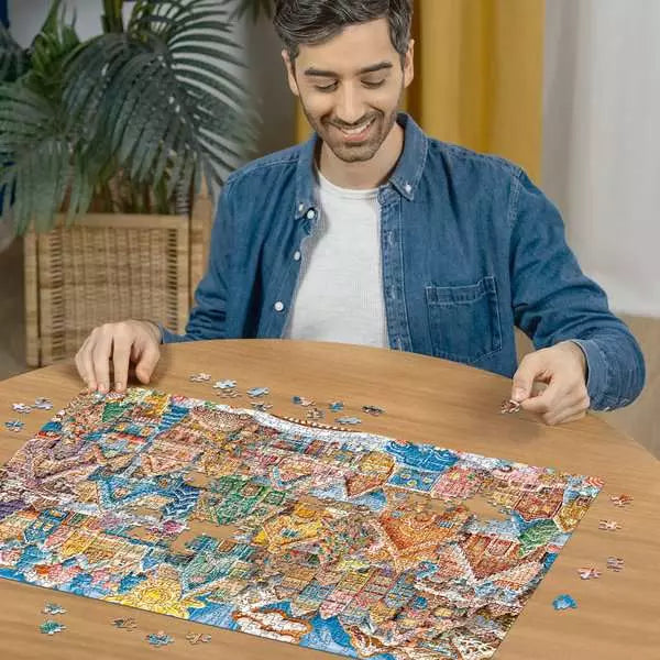 Christmas Cookie Village 1000pc