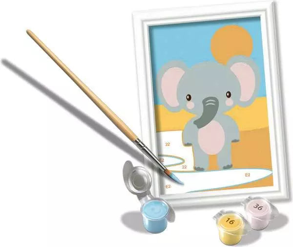 CreArt: Cute Elephant 3x5