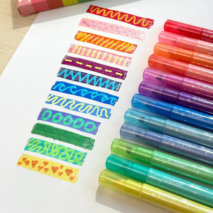 Switch-eroo!: Color-Changing Markers (Set of 12)