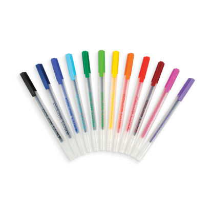 Color Luxe: Fine Tip Gel Pens (Set of 12)