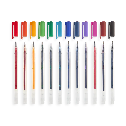 Color Luxe: Fine Tip Gel Pens (Set of 12)