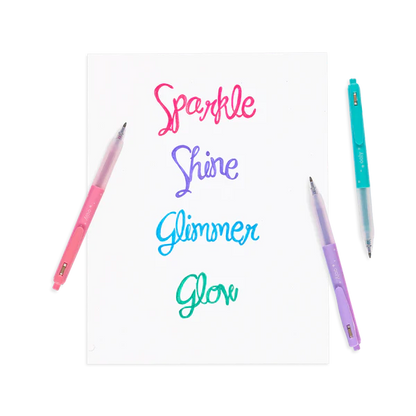 Oh My Glitter!: Retractable Glitter Ink Gel Pens