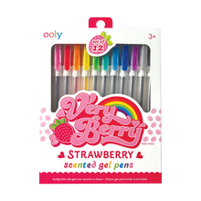 Very Berry: Strawberry Scented Gel Pens (Set of 12)