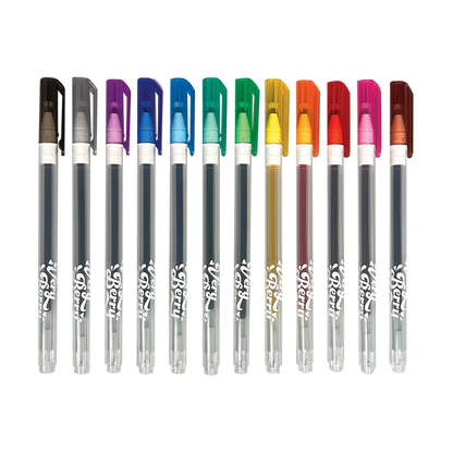 Very Berry: Strawberry Scented Gel Pens (Set of 12)