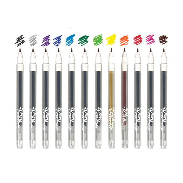 Very Berry: Strawberry Scented Gel Pens (Set of 12)