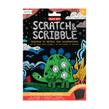 Scratch & Scribble: Mini Kit - Dino Days