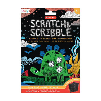 Scratch & Scribble: Mini Kit - Dino Days