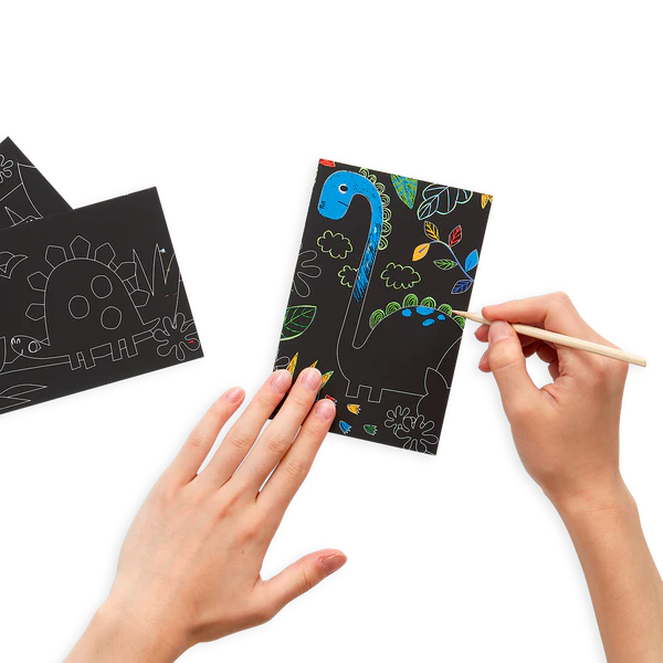 Scratch & Scribble: Mini Kit - Dino Days